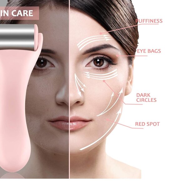 Ice Roller for Face and Eye Puffiness Relief - Stainless Steel - Picture 3 of 3